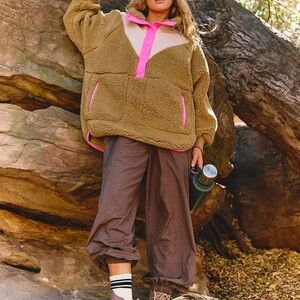 NWT- Fall To Rise Fleece Quarter Snap 
Size - M